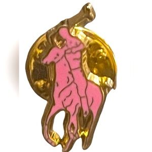 Pink Ralph Lauren Polo Pin  👚